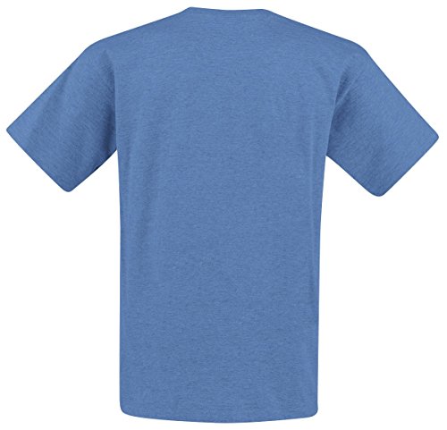 Nirvana In Utero Uomo T-Shirt Blu Screziato S 50% Cotone, 50% Poliestere Regular - 2