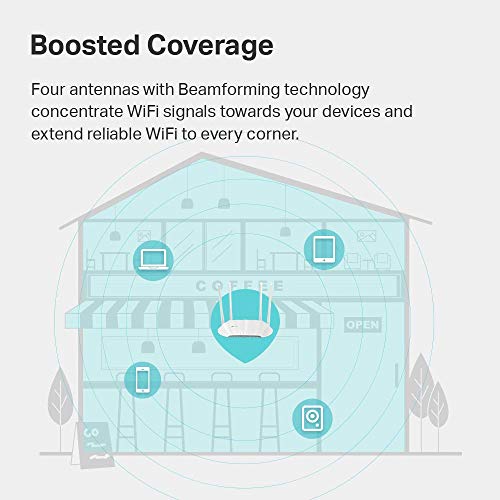 TP-Link AC1200 Wireless Gigabit Access Point - Desktop WiFi Bridge, MU-MIMO & Beamforming, Supports Multi-SSID/Client/Range Extender Mode, 4 Fixed Antennas, Passive PoE Powered (TL-WA1201), Dual-Band by TP-Link - Image 6