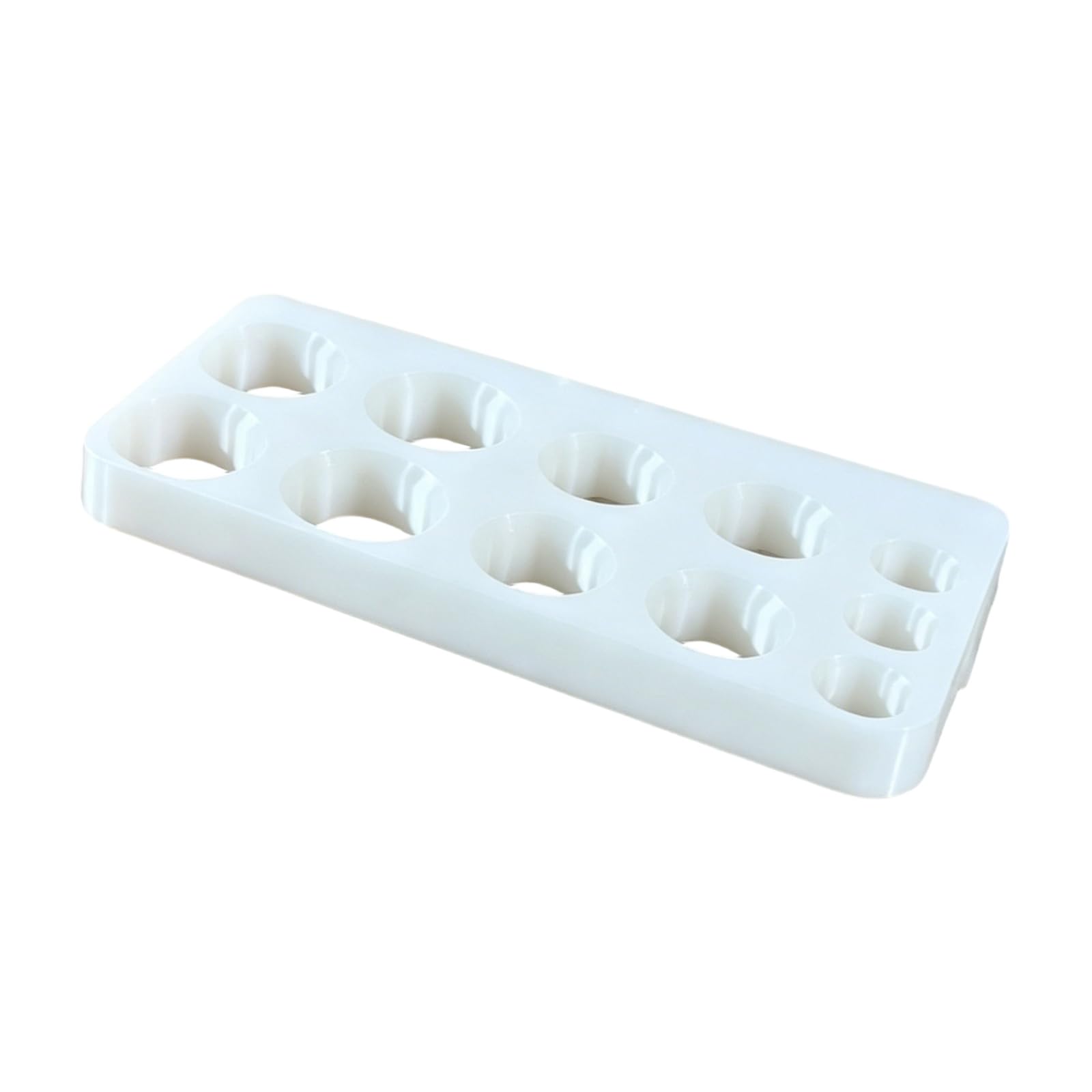 Kaeltsyn White Socket Extension Storage Rack, Single Multi-Hole Holder For Ratchet Extensions, Garage Tools, And Workstation Area Use Socket Extension Organizer Ratchet Holder Garage Tool Storage Workstation Tool