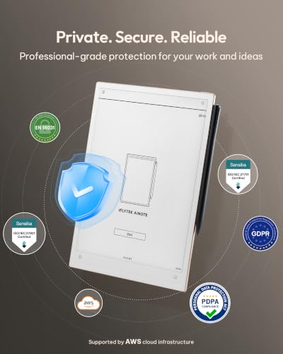 Image of iflytek AINOTE 2, 10.65 inch E Ink Tablet Bundle with Pogo Pin Keyboard Case