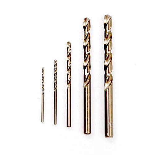 Set de 5 puntas de brocas de cobalto Co-HSS miniatura 1
