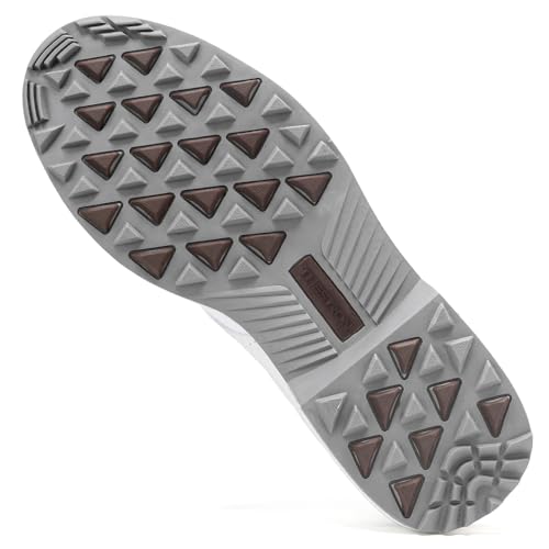 Image of Golf Shoes Men Spikes Classic Golf Footwears Male Walking Sneakers for Golfers Size 7-14
