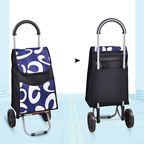 Einkaufswagen Einkaufswagen Tragbarer Einkaufswagen Zusammenklappbarer Einkaufswagen Lebensmittel Einkaufswagen… – Bild 6