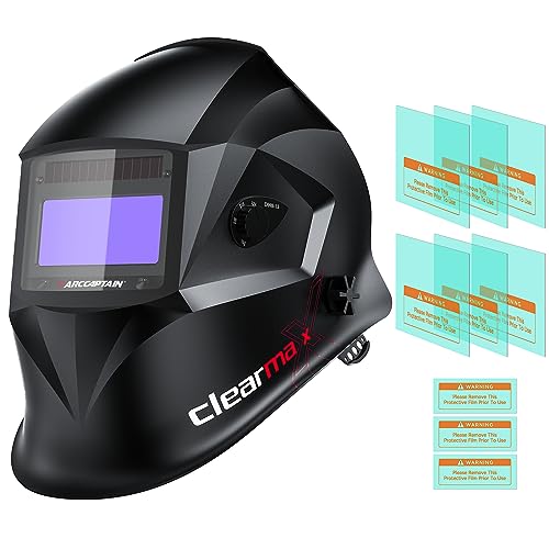 Careta para soldar ARCCAPTAIN con lentes de reemplazo miniatura 1