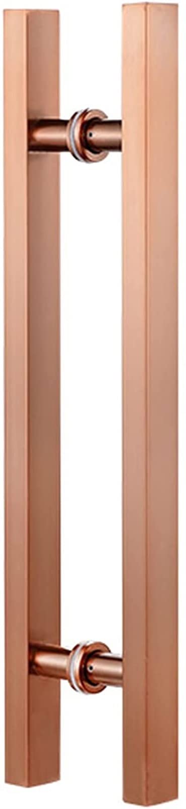 WDSOPK Sliding Barn Door Handle Square Entry Door Handle,Modern Steel Push Pull Door Handle for Shower Glass Sliding/Barn Door/Interior Exterior Door,Include Fittings/Black/120Cm