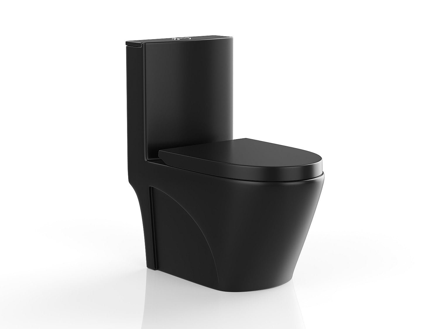 Venta-unica - WC negro mate de cer·mica - NAGILAM