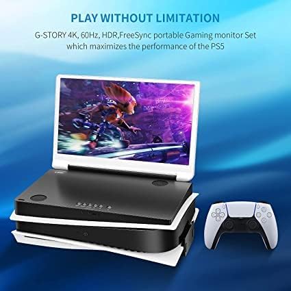 144Hz対応 16インチ ゲーミングモバイルモニター PS5/PC/スマホ用 Amazon.co.jp: G-STORY 4k一体化PS5専用モバイルモニター15.6 インチ