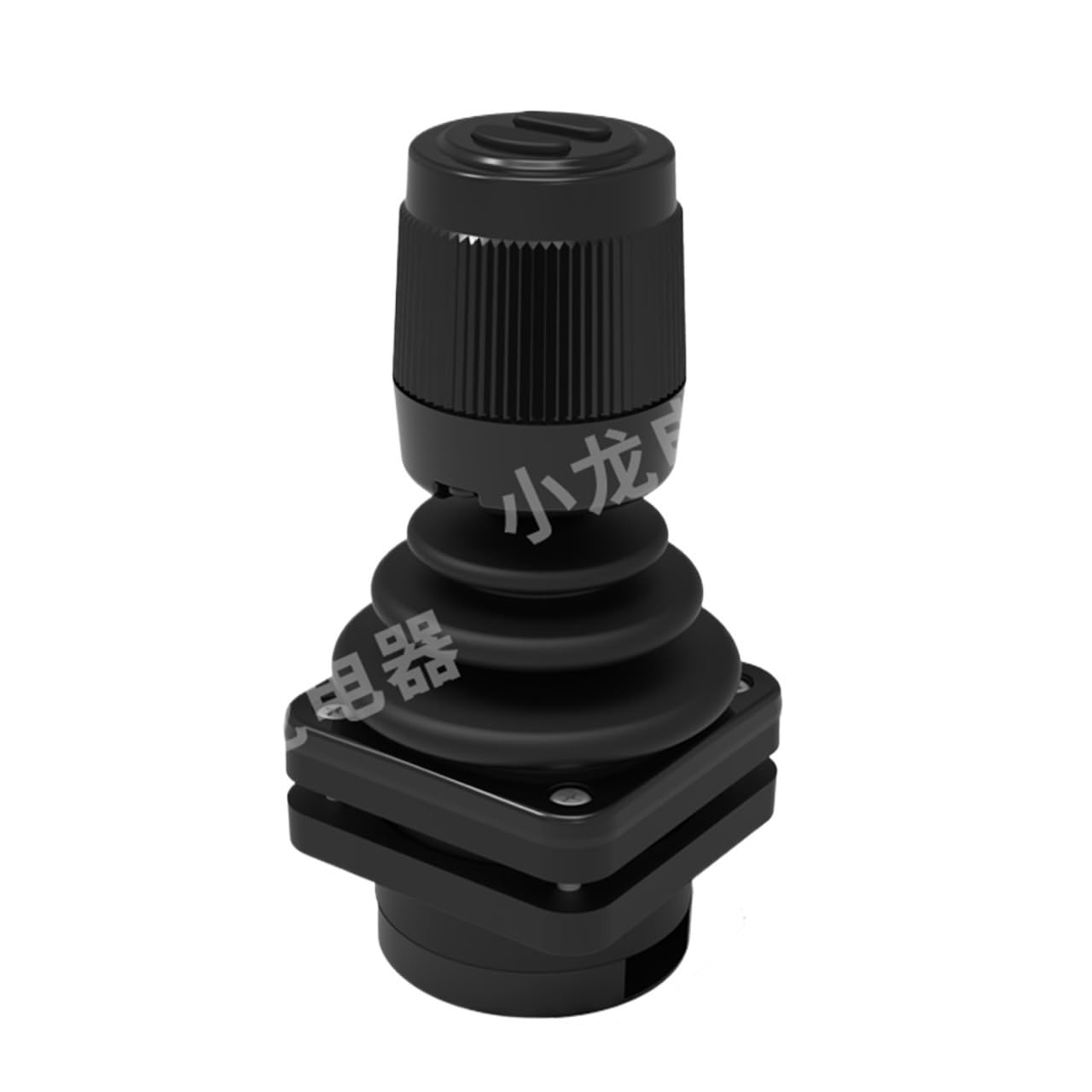 Palanca de Mando Industrial del Pasillo, Joystick de Efecto Hall 2 Botones Superior SMC36B(Output 0.5-2.5-4.5V)