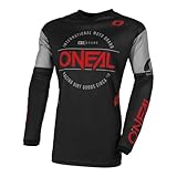 O'NEAL Maillot de la Marque Element T Shirt, Noir/Rouge, M Unisex