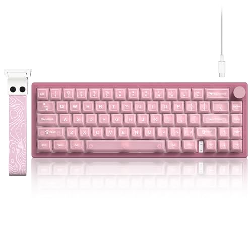 LQXQ VK66 PRO 60% tastiera da gioco con cavo, VIA Creamy,...