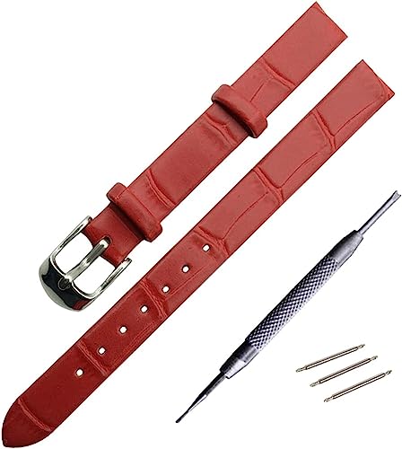 Bracelet de montre souple 8mm résolvant l'inconfort des cuirs rigides