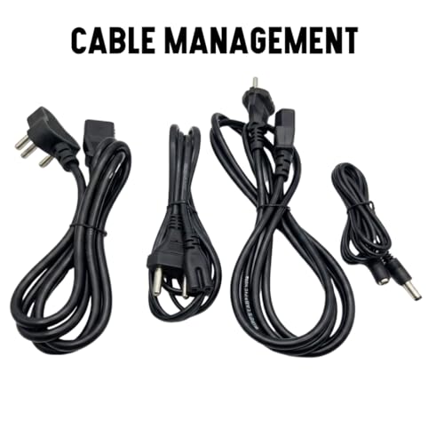 Image of WIRESLAB 300 Feet Metallic Twist Cable Roll for Versatile Cable Ties and Garden Ties - Reusable Fastening Solution for Home, Garden, and DIY Projects,Black