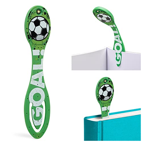 Gifts for Readers & Writers Luz de Lectura Flexilight | Marcador y Luz de Lectura 2 en 1 | Lámpara LED con Clip | Luz de Libro para Leer para Niños, Adultos | Accesorios Libros | Regalo Lectores