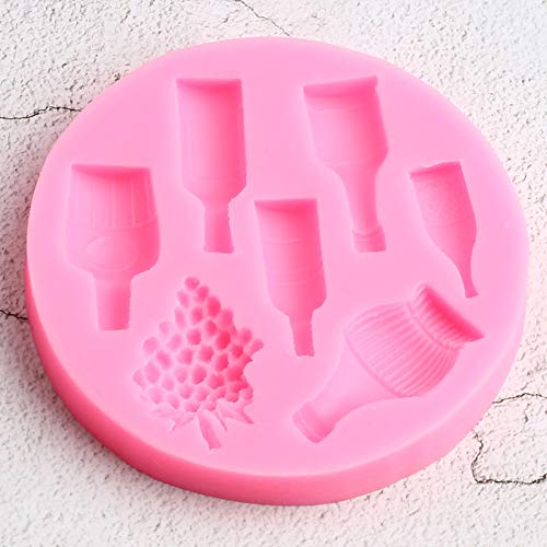 XMOLDNMS Moule En Silicone En Forme De Raisin Pour Bouteille