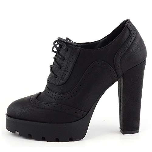 Scarpe da Donna Pelle Sintetica Stringate