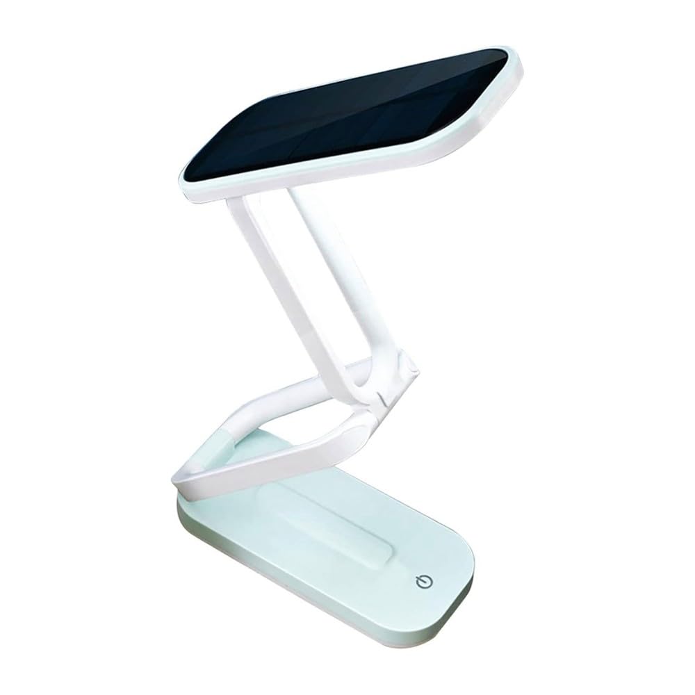 Erpmlyo Desk Lamp Portable Folding USB Solar Reading Light