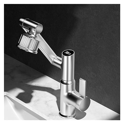 Robinet de bassin 4 modes avec pulvérisateur eau chaude et froide - 2