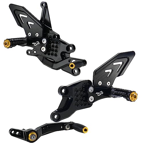 ONE.K.S Motorcycle Footpegs Rest Pedals Fit for YAMAHA YZF R7 2021-2025