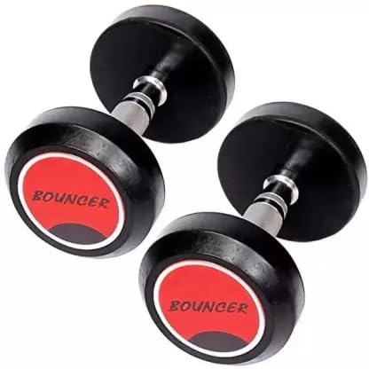 YASH FITNESS Set Of 2.5KG×2 Rubber Professional Bouncer Dumbbells | Fixed Weight Dumbbell | Dumbbells Set For Home Gym & Gym Training | Gym Equipment Dumbbells Set | Durable Dumbbell Set (5 Kg) (B0D9NVD4PB) Amazon Price History, Amazon Price Tracker