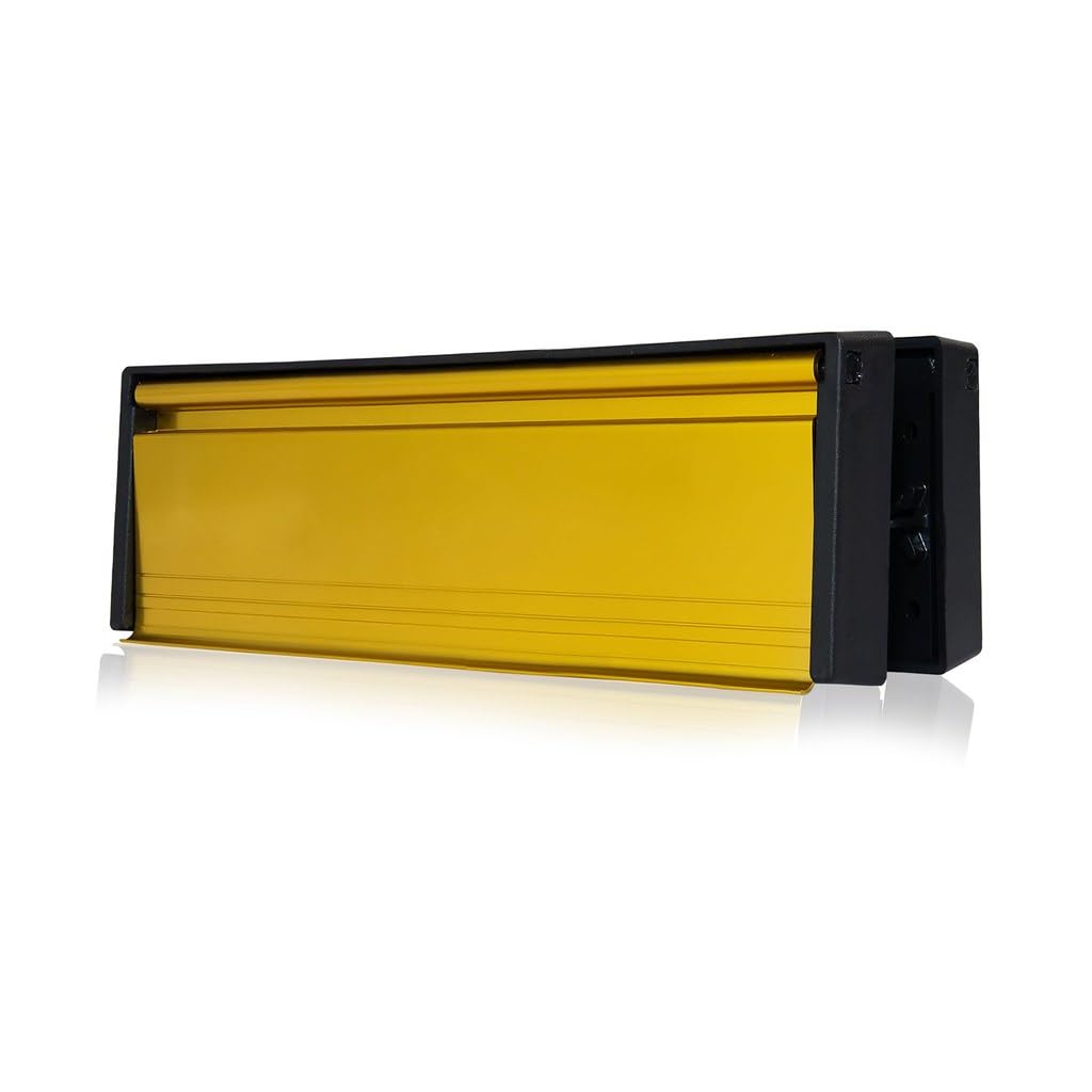 Uap 12 Inch Framemaster Door Letterbox - Premium Secure Letter Box, Anti Vandal, Anti Burglar, Anti Snap Flap, Anti Scratch, For Wood Or Upvc Doors 5055371131810