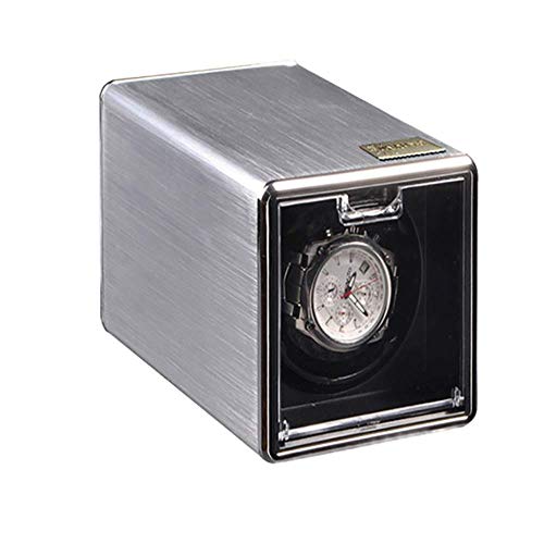 Caja automática de reloj con vitrina expositora y bobinador automático