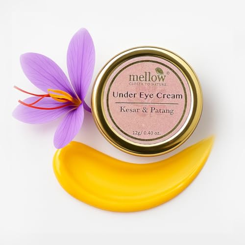 Mellow Herbals Ayurvedic Under Eye Cream (12Gm) for Dark Circles ...