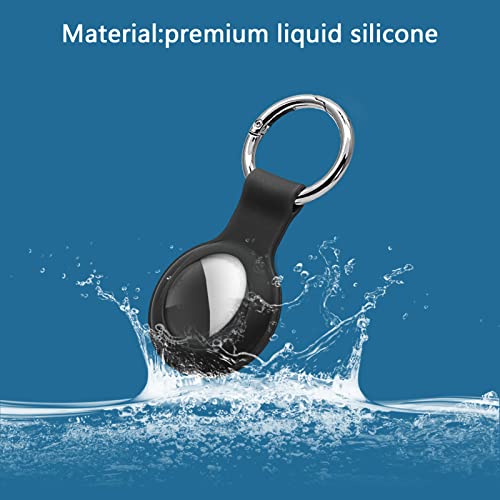 4 Pack Cases voor AirTags -Pet Loop Houder -Drop-Proof Viewfinder Cover -Zachte Siliconen Beschermhoes, Krasbestendig en… - Image 5