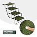 Foldable Dog Ramp for Cars, SUVs, Trucks, Portable Pet Stairs for Large Dogs with Non-Slip Surface & Reinforced Design, Lightweight Yet Sturdy Supports Up to 250lbs