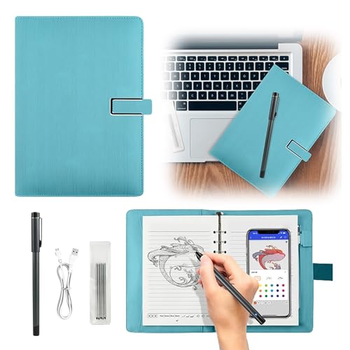 Smart Sync Reusable Notebook, Functional Digital Notepad, Eco-Friendly