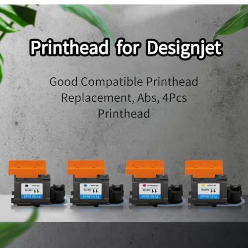 BONKZEBU Cabeça de impressão para Designjet, boa substituição de cabeçote de impressão compatível, A