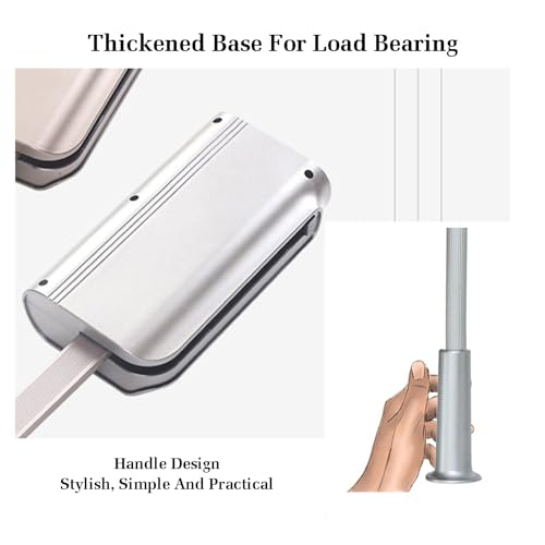 Tringle de penderie réglable rabattable pour optimiser un rangement de placard étroit - 5