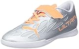 PUMA Ultra 4.4 IT V Jr, Botas, Multicolor (Diamond Silver-Neon Citrus), 31 EU