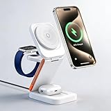 Jusqu’à 15 W pour smartphone：Compatible technologie Qi, la station délivre jusqu’à 15 W pour les iPhone compatibles et 3 W pour l’Apple Watch. Pour profiter de la charge rapide, utilisez un adaptateur secteur USB‑C/PD de 20 W ou plus (non fourni)