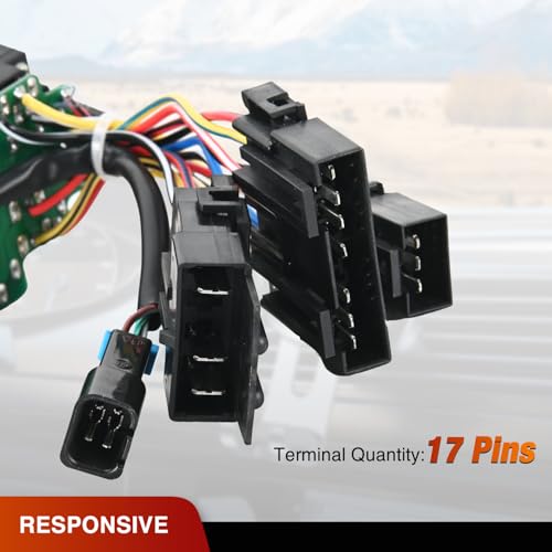 Nilight Turn Signal Switch Compatible with 2004 2005 2006 2007 2008 2009 2010 2011 2012 2013 2014 Volvo VN 2004-2015 VNL VHD 2004-2014 VNM Multifunction Combination Lever Switches by Nilight - Image 8