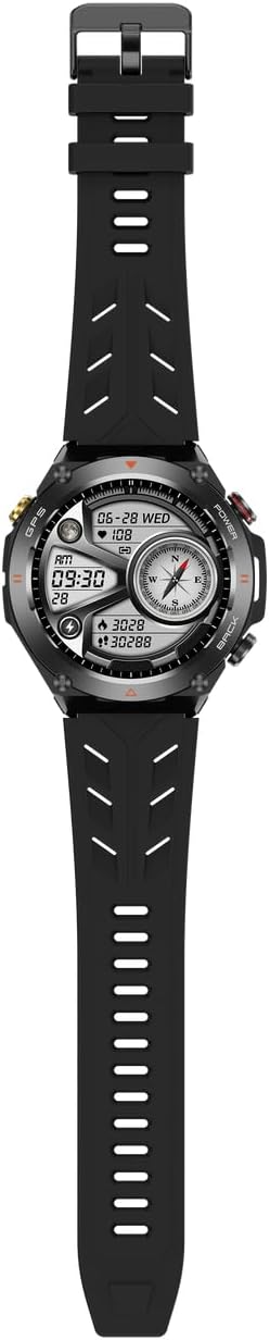 Polaroid Pulse PA82 Smart Watch displaying activity tracking data