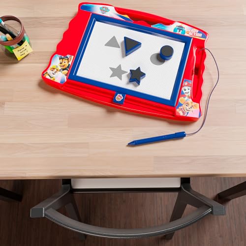Lollipop PAW Patrol Magnetic Drawing Board with Stylus and 3 Stamps, for Boys or Girls (Blue)… by Lollipop - Image 6