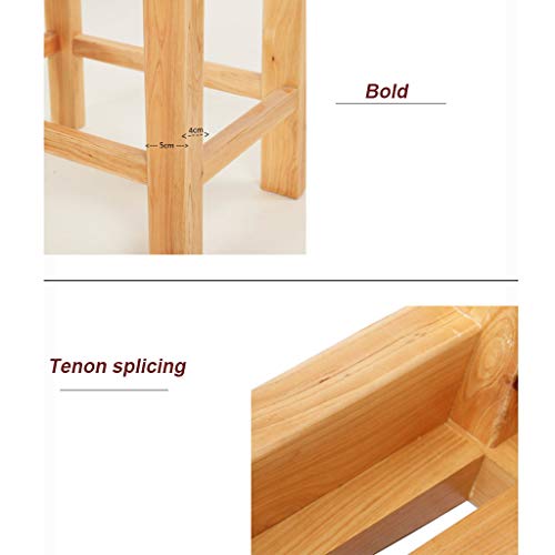 Tabouret de banc de bain en bois pour douche et extérieur - 5
