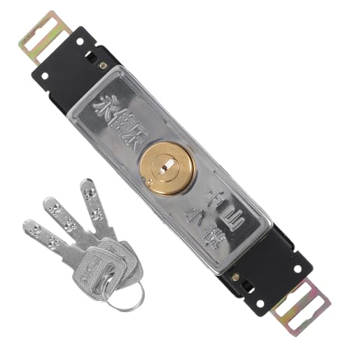 SHINEOFI Shutter Door Lock Heavy Duty Security Lock for Roller Shutter Doors Commercial and Residential Use Keys for Maximum Against Break-