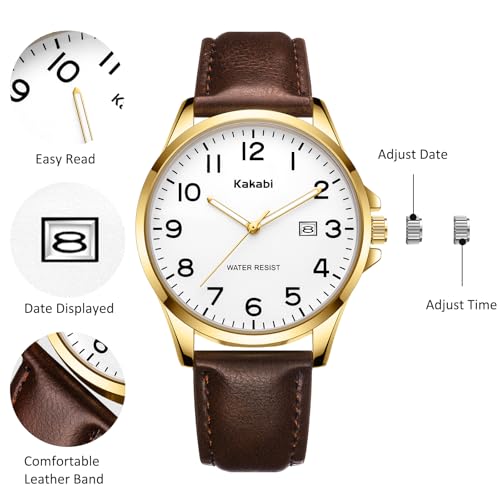 Kakabi Minimalist Leather Watch