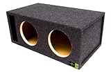 Atrend Digital Designs 15” Dual Vented SPL Subwoofer Enclosure - SPL-Tune Subwoofer Box Improves Audio Quality, Sound & Bass - Woofer Specific Enclosure Certified - Made in USA