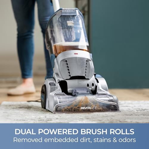 Kenmore KW4010 Pet Portable Carpet Cleaner Machine with High Cleaning Power, 3.2L Clean Tank & 1.4L Dirty Tank, 25ft Cord Length and Two Easy