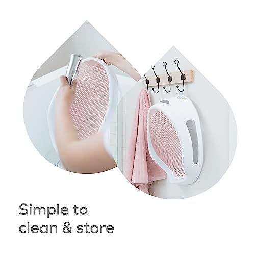 Angelcare - Baby Bath Support - Soft Touch Support - Water Level Indicator - Ideal for Babies Less Than 6 Months Old - Pink - Image 7