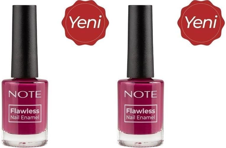 Note Nail Flawless Oje 30 Vivid Pink, Pembe (2 paketi)