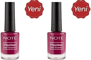 Note Nail Flawless Oje 30 Vivid Pink, Pembe (2 paketi)