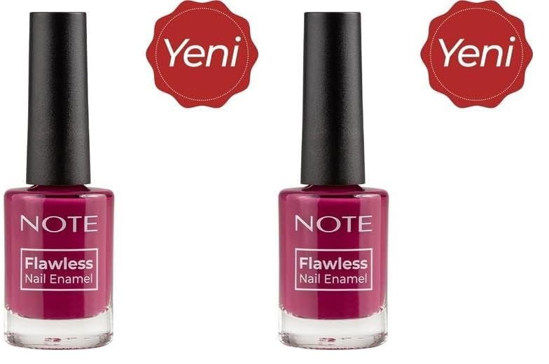 Note Nail Flawless Oje 30 Vivid Pink, Pembe (2 paketi)