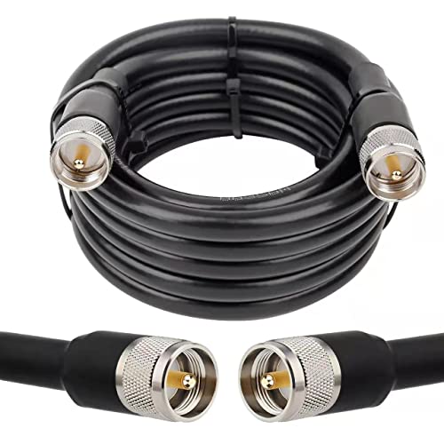 MOOKEERF 15ft UHF Coax Cable