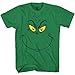 Dr. Seuss Grinch Face Youth Kids T-Shirt (Green, Size - Small