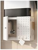 Generico Copritubi caldaia con doppie porte magnetiche e ripiano