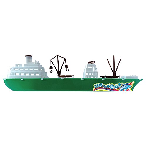 GIPLAM- 40 x 10 x 13 cm Save The World Boat (One