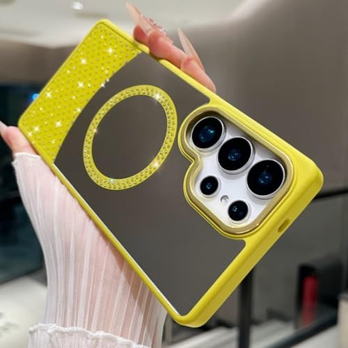 RNOZX Galaxy A15 5G�p �t���b�V���J���[�~���[�}�O�l�b�g�P�[�X�J�o�[�iGalaxy A15 5G/�C�G���[�j